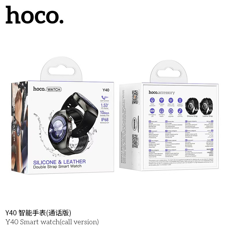 Hoco. Y40 Reloj Deportivo Inteligente (LLamada+Correa)