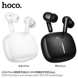 Hoco. EQ34 Plus Auricular BT TWS ANC+ENC (APP)