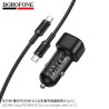 Borofone BZ34B Cargador Coche PD38W+QC3.0 (C-C)