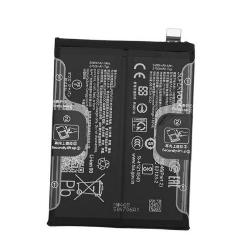 Bateria Para Oppo Reno 13F 5G / 13 Fs 5G / Oneplus Nord 4 5G /1+ Nord 4 5G Blpa97