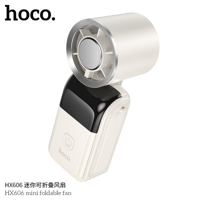 Hoco. HX606 Mini Ventilador Plegable Hasta 8h