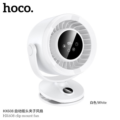 Hoco. HX608 Ventilador Pinza Automatico