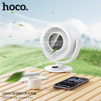 Hoco. HX608 Ventilador Pinza Automatico