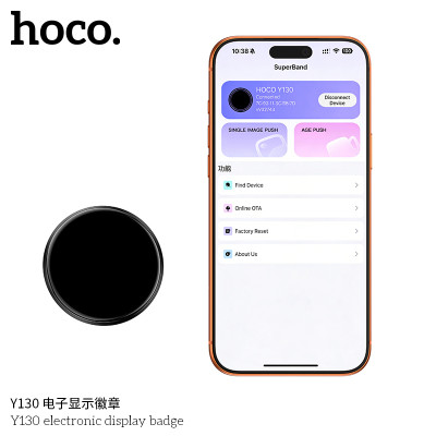 Hoco. Y130 Insignia electronica 8h