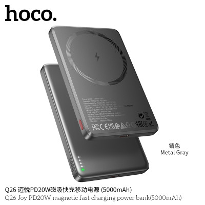 Hoco. Q26 Power Bank Ultrafino PD20W 5000mAh