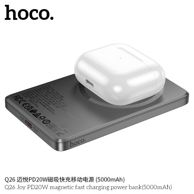 Hoco. Q26 Power Bank Ultrafino PD20W 5000mAh