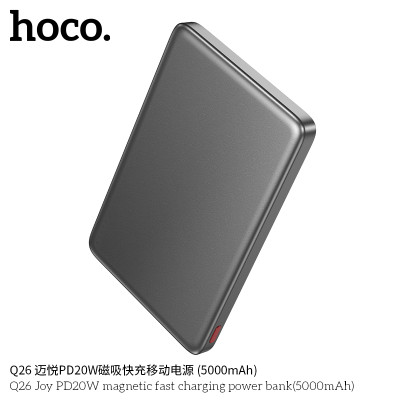 Hoco. Q26 Power Bank Ultrafino PD20W 5000mAh