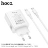 Hoco. C162A Cargador Rapido PD40W C-C