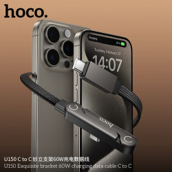 Hoco. U150 Cable C-C 60W Con Soporte
