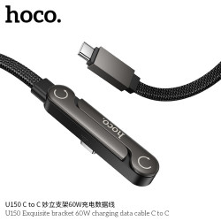Hoco. U150 Cable C-C 60W Con Soporte