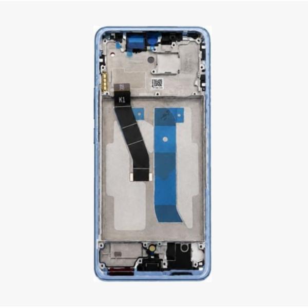 Pantalla Completa Original Servicepack Para Redmi Note 15 4G Con Marco Azul