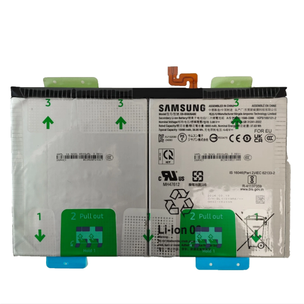 Bateria Para Samsung Tab S10 Fe Plus / X620 / X626