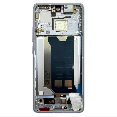 Pantalla Completa Original ServicePack Para Xiaomi Poco F7 Pro Con Marco Azul