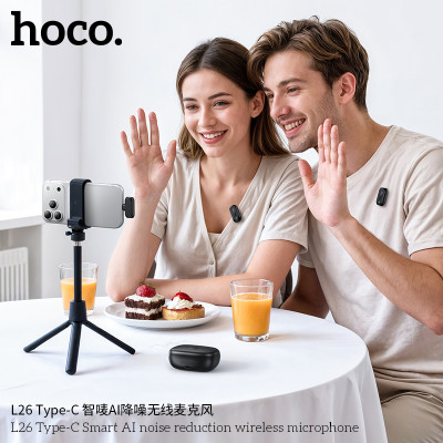 Hoco. L26 Type-C Microfono Inalambrico ENC+IA
