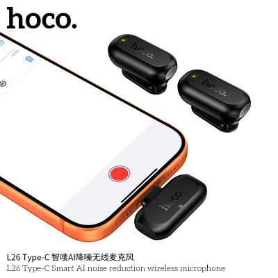 Hoco. L26 Type-C Microfono Inalambrico ENC+IA