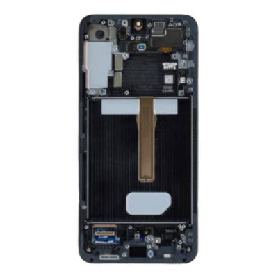 Pantalla Completa Para S22 Plus / S906Con Marco Negro Sin Huella