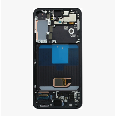 Pantalla Completa Para S22 / S901 Con Marco Negro Sin Huella