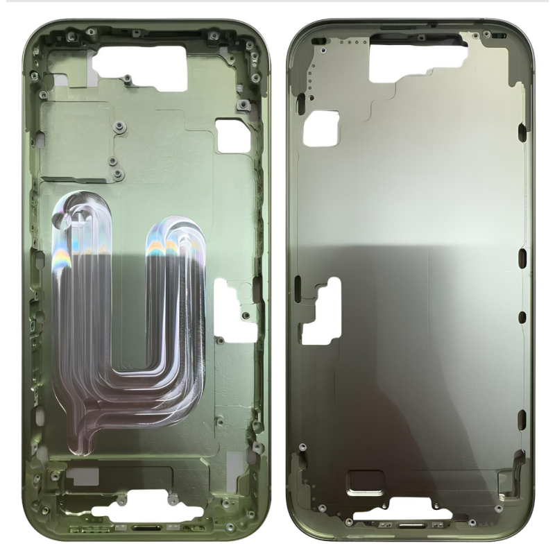 Chasis Para Iphone 17 Verde -Sin Tapa