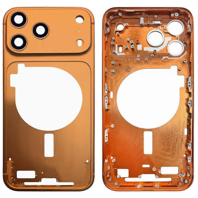 Chasis Para Iphone 17 Pro Max Naranja -Sin Tapa