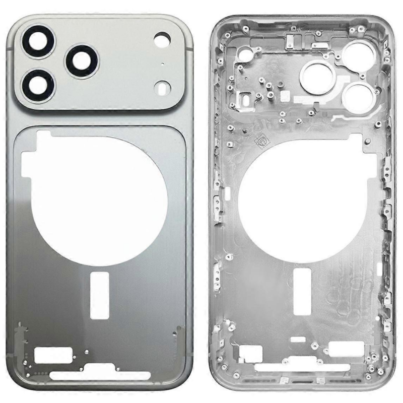 Chasis Para Iphone 17 Pro Max Blanco -Sin Tapa