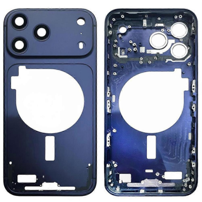Chasis Para Iphone 17 Pro Max Azul -Sin Tapa