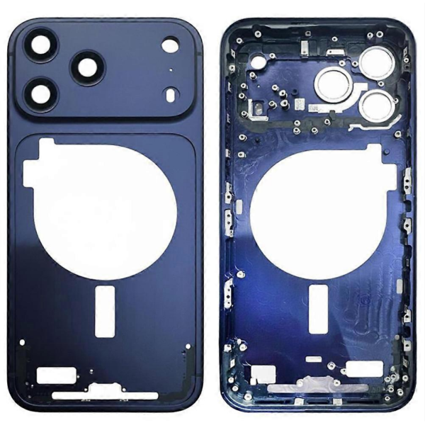 Chasis Para Iphone 17 Pro Max Azul -Sin Tapa