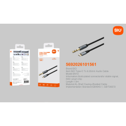 Sio SN13 Cable Type C a Jack 6.35mm