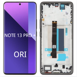 Pantalla Completa Original Servicepack Para Redmi Note 13 Pro Plus Con Marco Morado