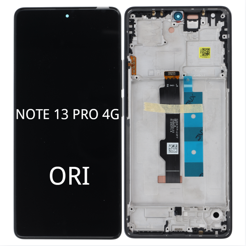 Pantalla Completa Original Servicepack Para Redmi Note 13 Pro 4G /Poco M6 Pro 4G Con Marco Verde