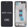 Pantalla Completa Original Servicepack Para Redmi Note 14 5G / Poco M7 Pro Con Con Marco Negro