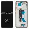 Pantalla Completa Original Servicepack Para Redmi Note 14 Pro 5G Con Marco Verde/Azul
