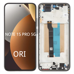 Pantalla Completa Original Servicepack Para Redmi Note 15 Pro 5G Con Marco Morado
