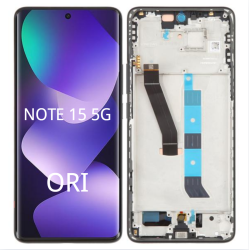 Pantalla Completa Original Servicepack Para Redmi Note 15 5G Con Marco Morado