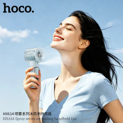 Hoco. HX614 Ventilador Portátil Pulverización