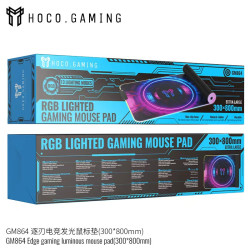 Hoco. GM864 Alfombrilla Gaming iluminada (300x800mm)