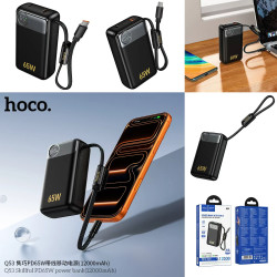 Hoco. Q53 Power Bank PD65W Con Cable (12000mAh)