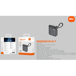 SO-PB06 Power Bank Carga Rapida 35W + Cable (CCC)