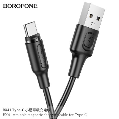 Borofone Bx41 Cable De Carga Magnética Amable Para El Tipo-C