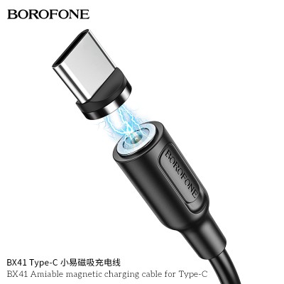 Borofone Bx41 Cable De Carga Magnética Amable Para El Tipo-C