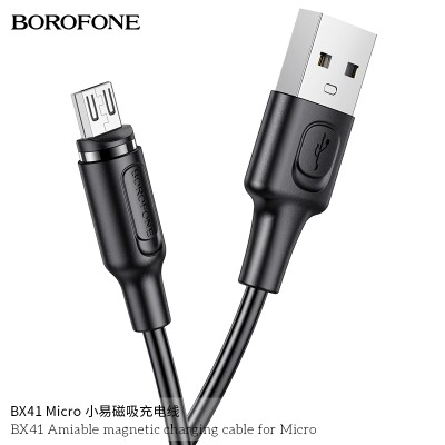 Borofone Bx41 Cable De Carga Magnética Amable Para Micro