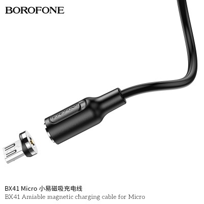 Borofone Bx41 Cable De Carga Magnética Amable Para Micro