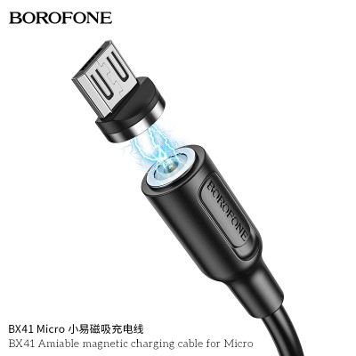 Borofone Bx41 Cable De Carga Magnética Amable Para Micro