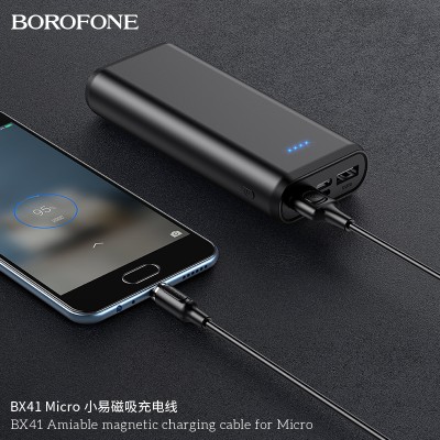 Borofone Bx41 Cable De Carga Magnética Amable Para Micro