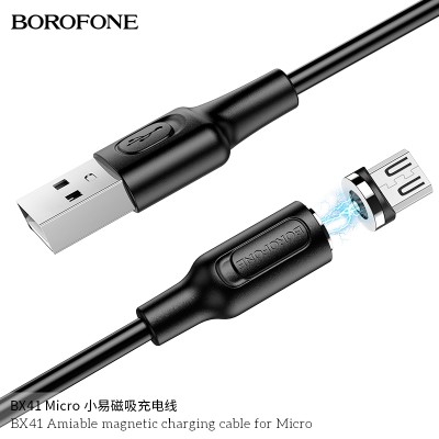 Borofone Bx41 Cable De Carga Magnética Amable Para Micro