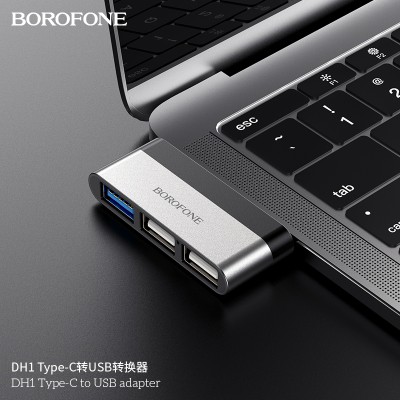 Borofone Dh1 Adaptador Tipo-C Al Usb