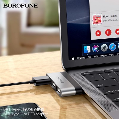 Borofone Dh1 Adaptador Tipo-C Al Usb