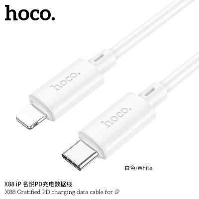 Hoco X88 Cable De Datos Carga Rapida PD20W Type-C a iP Lightning