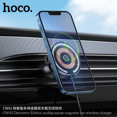 Hoco Cw42 Cargador Inalámbrico Magnético Multiusos Para Coche