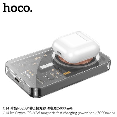 Hoco Q14 Banco De Energía De Carga Rápida Y Magnético Pd20W (5000 Mah)