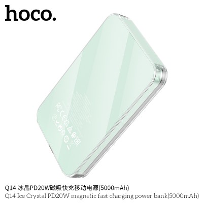 Hoco Q14 Banco De Energía De Carga Rápida Y Magnético Pd20W (5000 Mah)